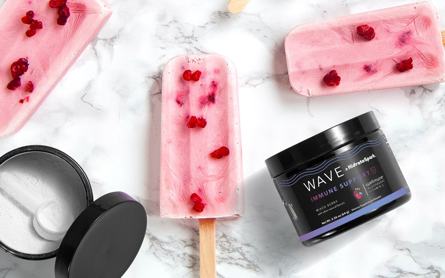 Cool Off and Get a Boost: HidrateSpark WAVE Popsicle & Drink Recipes