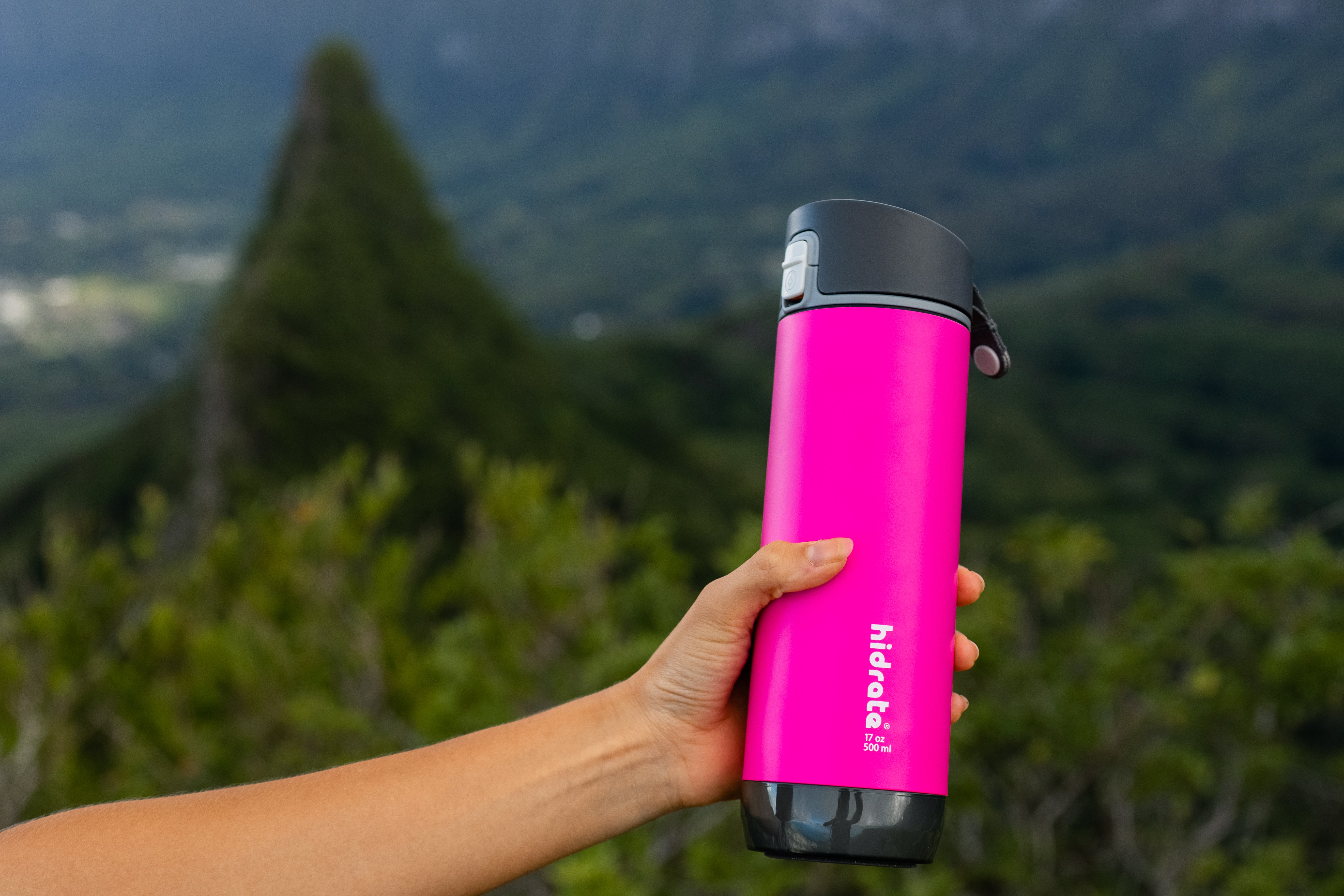 A smart water bottle that has improved urine color and health.