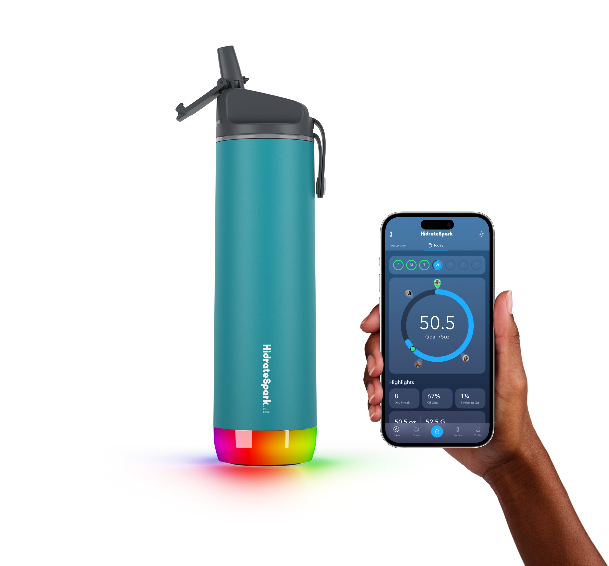 21 oz - HidrateSpark PRO