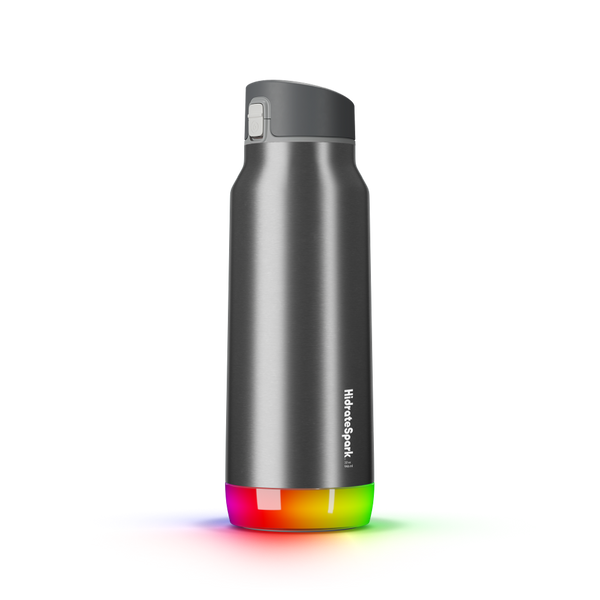 HidrateSpark PRO 32 oz  Bluetooth Smart Water Bottle & Hydration Remi