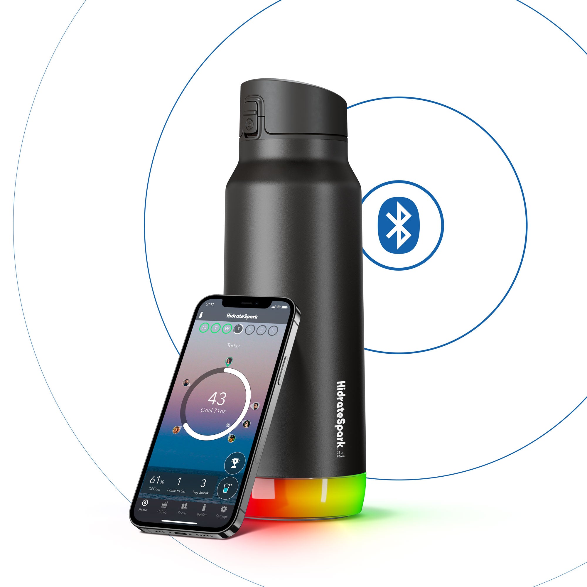 Genuine Thermos® Brand Keeps Customers Connected With New Hydration Bottle  With Smart Lid