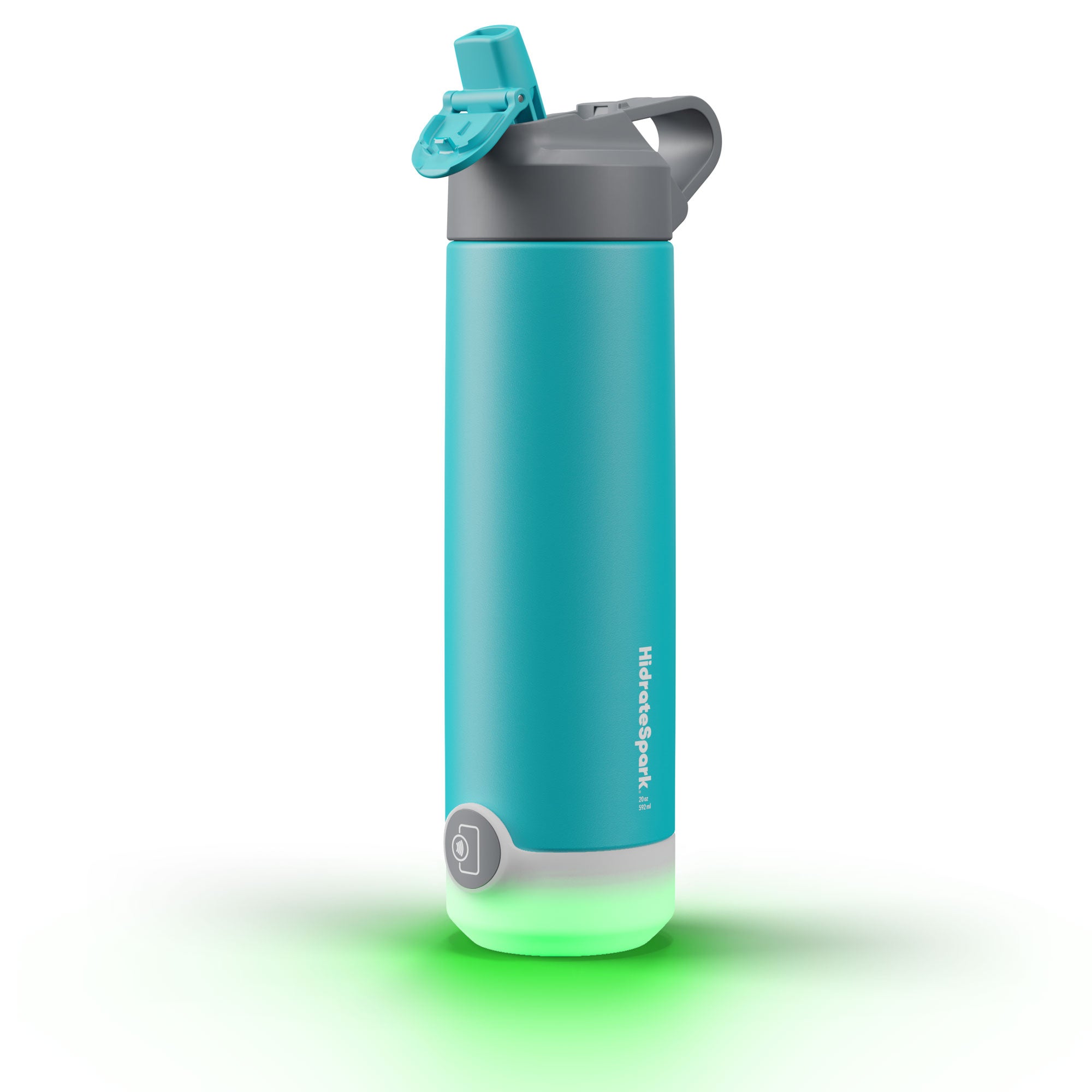 HidrateSpark TAP | 20 oz / 592 ml Insulated Stainless Steel Smart Water Bottle Straw Lid With Free Hydration Tracker & Drink Reminder App