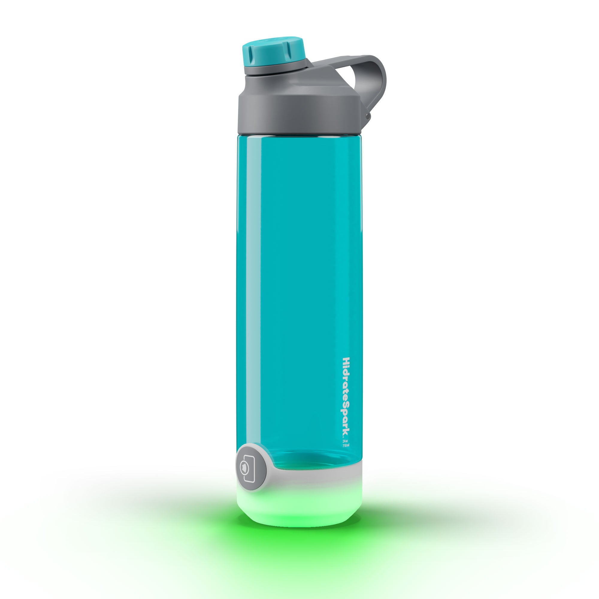 HidrateSpark TAP | 24 oz / 710 ml Tritan Plastic Smart Water Bottle Chug Lid With Free Hydration Tracker & Drink Reminder App