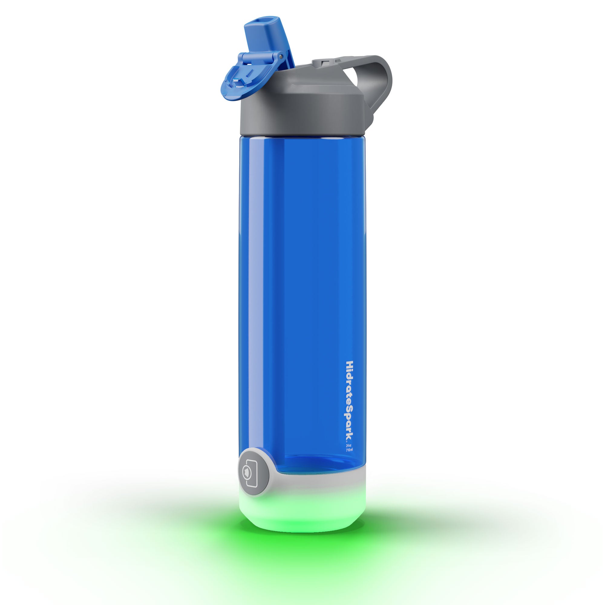 HidrateSpark TAP | 24 oz / 710 ml Tritan Plastic Smart Water Bottle Straw Lid With Free Hydration Tracker & Drink Reminder App