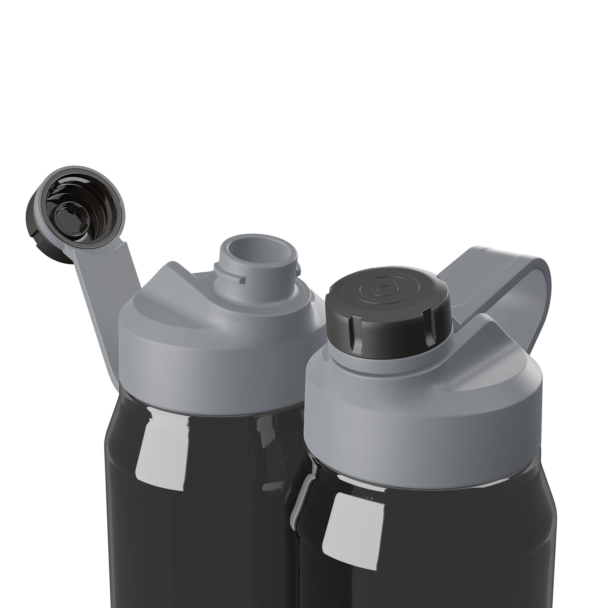 HidrateSpark TAP | 32 oz / 946 ml Tritan Plastic Smart Water Bottle Chug Lid With Free Hydration Tracker & Drink Reminder App