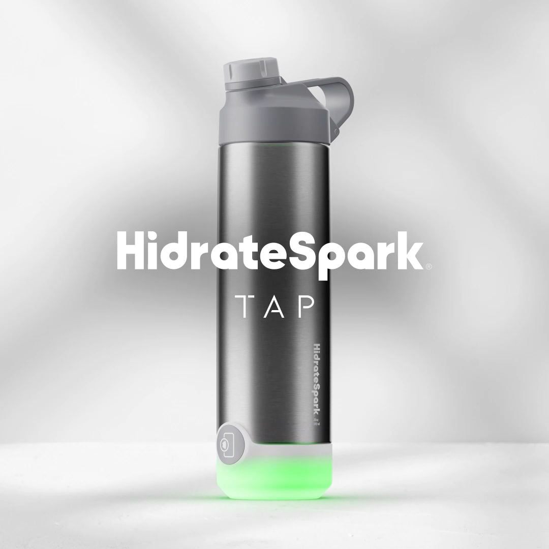 Borraccia smart HidrateSpark PRO STEEL 62 cl + tappo a cannuccia aggiuntivo  - Argento - Apple (IT)